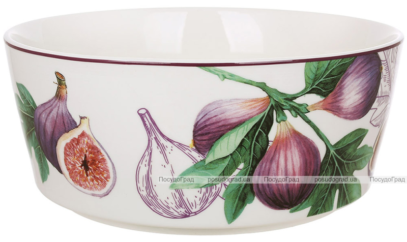 Набор 6 фарфоровых салатников 1800мл "Fig Velvet"