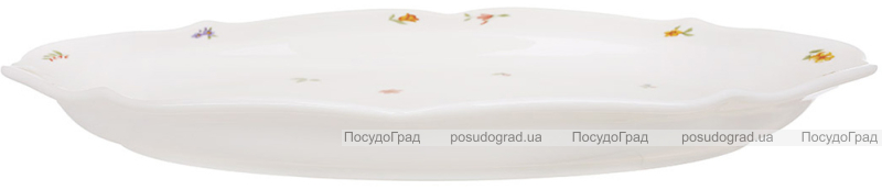 Набор овальных фарфоровых сервировочных блюда "Cottage Garden", 2 блюда 35.5х20.5см