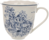 Кружки фарфоровые "Heritage Toile Blue" 6 кружек по 350мл