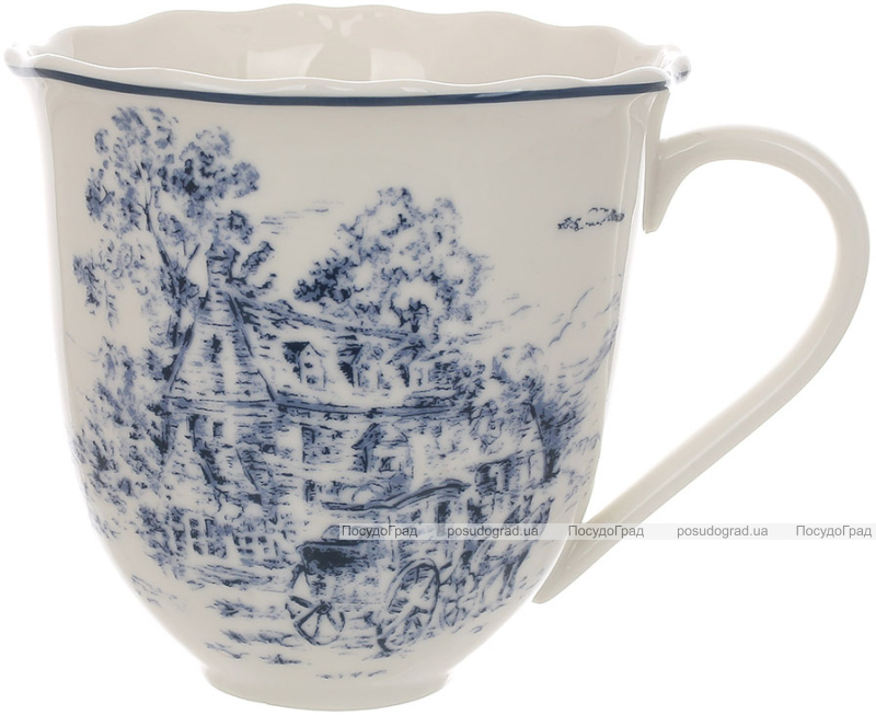 Кружки фарфоровые "Heritage Toile Blue" 6 кружек по 350мл