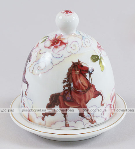 Лимонница Horse Light фарфоровая