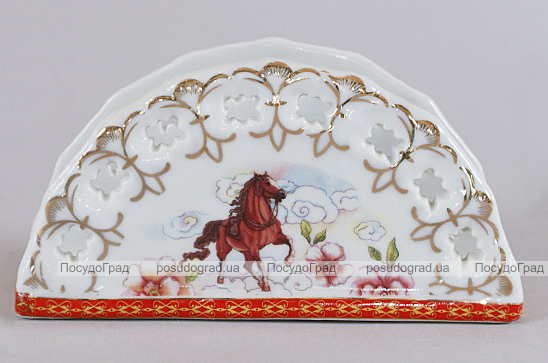 Салфетница Horse Light фарфоровая