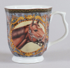 Кружка Horse 350мл восьмиугольная