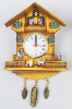 Годинник настінний "Будиночок", 13.5x3.5x17.5см