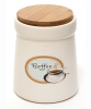 Банка Country Kitchen COFFEE 900мл с бамбуковой крышкой