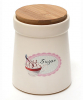 Банка Country Kitchen SUGAR 900мл з бамбуковою кришкою