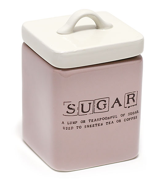 Банка Country Kitchen SUGAR 450мл, квадратна з кришкою