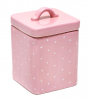 Банка Country Kitchen Pink для сипучих продуктів 950мл квадратна