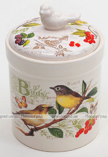 Банка "Birds Garden" 470мл з кришкою