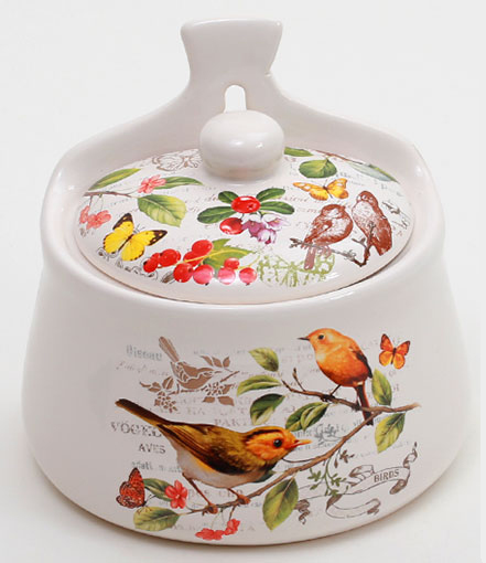 Банка для сипучих продуктів "Birds Garden" настінна 380мл