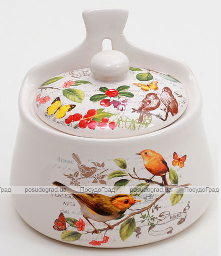Банка для сипучих продуктів "Birds Garden" настінна 380мл
