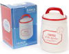 Банка керамическая Red&Blue COFFEE 800мл, красная