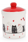 Банка керамическая "I Love My Cat" 650мл для сыпучих продуктов
