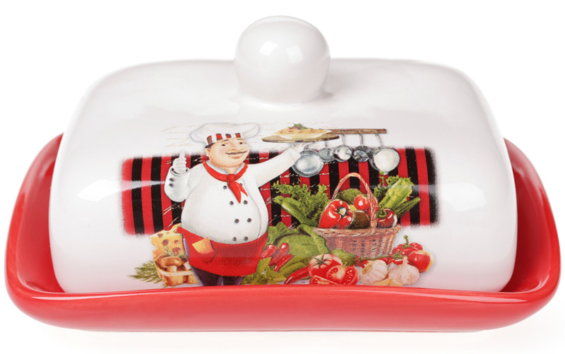 Маслянка "Шеф-кухар" 18х13.5х8.2см