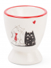 Подставка для яйца "I Love My Cat" 5.5x6.5см, керамическая
