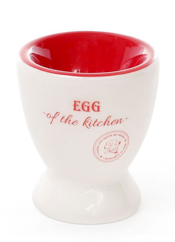 Подставка для яйца Red&Blue EGG 5.5x6.5см, керамическая