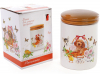 Банка керамическая "Встреча Щенков" 600мл для сыпучих продуктов