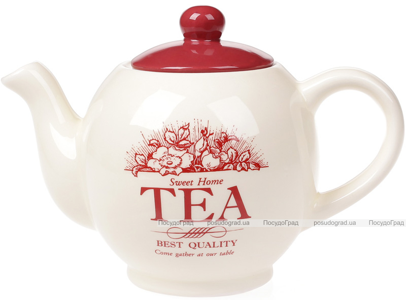 Чайник заварювальний "Англійська Шипшина TEA" 1000мл, керамічний