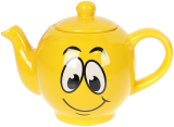 Чайник заварочный "Funny Smile" 1л керамический