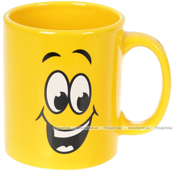 Кружка керамічна "Funny Smile" 350мл