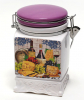 Банка Cheese&Wine 840мл для сипучих продуктів на металевій затяжці