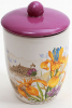 Банка "Iris Flower" Ø10х12см з кришкою