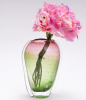 Ваза скляна Bona Glass 22см "Крапля"