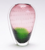 Ваза скляна Bona Glass 26см "Крапля"