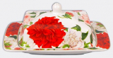 Маслянка Bona Peony, фарфор