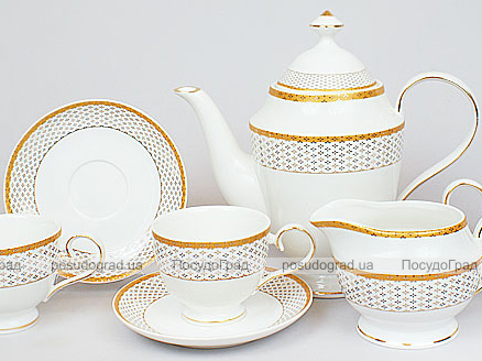 Чайный сервиз Princess Gold-130 15 предметов