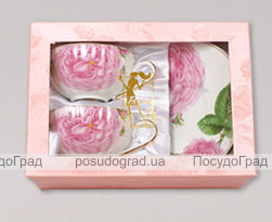 Набор для чая Bona Peony 4 предмета, подарочный
