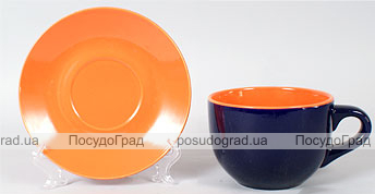 Чашка з блюдцем Sabo Mix Color 740мл