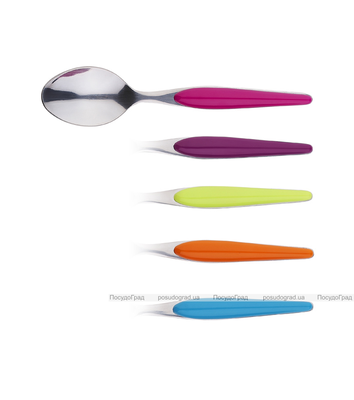 Ложка чайна Bergner Neon 6 штук