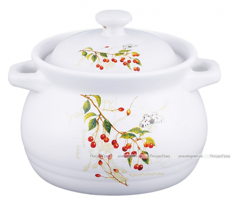 Кастрюля керамическая Kaiserhoff KH07 1,2л с крышкой