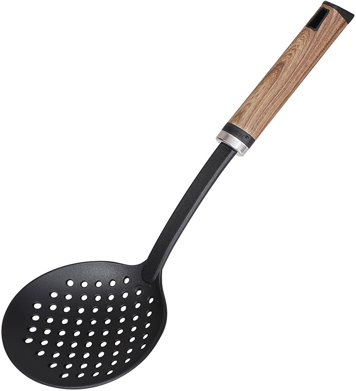 Шумовка Bergner Silenzio 32.5см, нейлоновая с металлической ручкой