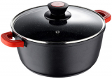 Каструля Bergner Chroma 4.5л з мармуровим покриттям