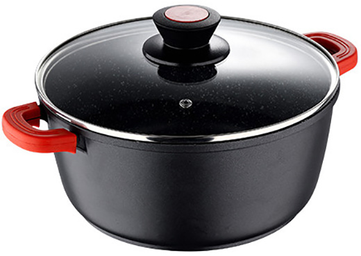 Каструля Bergner Chroma 4.5л з мармуровим покриттям