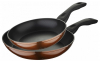 Набор 2 сковороды Bergner Neon Bronze Ø20см и Ø24см