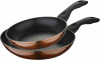 Набор 2 сковороды Bergner Neon Bronze Ø22см и Ø26см
