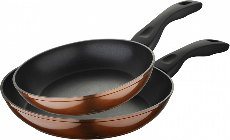 Набор 2 сковороды Bergner Neon Bronze Ø22см и Ø26см