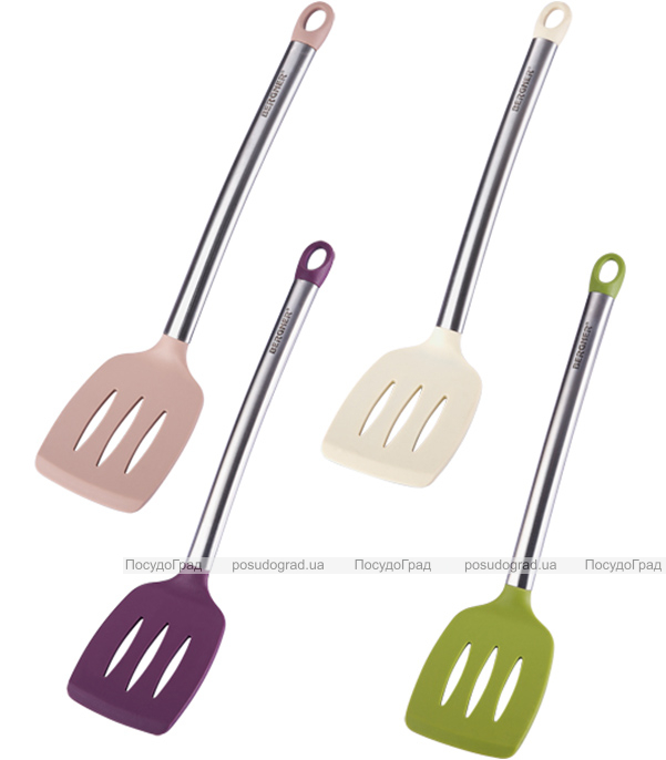 Лопатка Flex Kitchen 36см силіконова з металевою ручкою