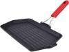 Сковорода-гриль Bergner BBQ 34.3х20.4x2см, чавун, складна силіконова ручка