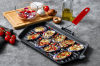 Сковорода-гриль Bergner BBQ 34.3х20.4x2см, чавун, складна силіконова ручка
