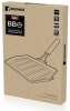 Сковорода-гриль Bergner BBQ 34.3х20.4x2см, чавун, складна силіконова ручка