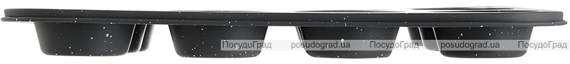 Форма для маффінів Bergner Orion на 12 осередків, 35х26.5х3см