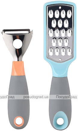 Набор аксессуаров Bergner овощечистка + терка