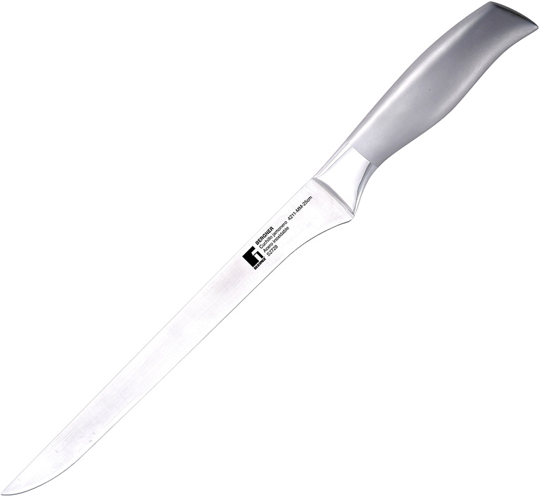 Ніж для шинки Bergner Rossano 25см, нержавіюча сталь