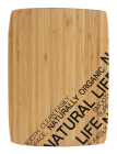 Доска разделочная Bergner Natural Life 30х22см бамбук