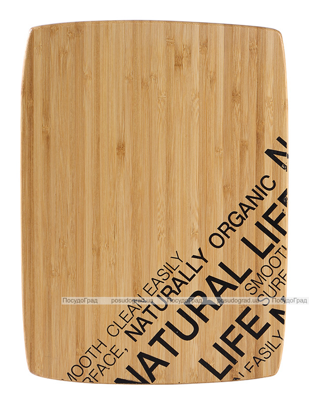 Доска разделочная Bergner Natural Life 30х22см бамбук