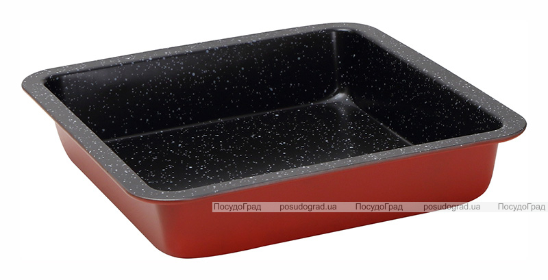 Форма для выпечки Bergner Juicy Cherry квадратная 22.5х22.5х4.5см